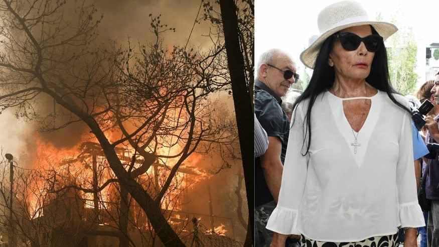 Εικόνες από το πως πραγματικά δείχνει το σπίτι της Ζωζώς Σαπουντζάκη μετά τη φωτιά (Video + Photos)