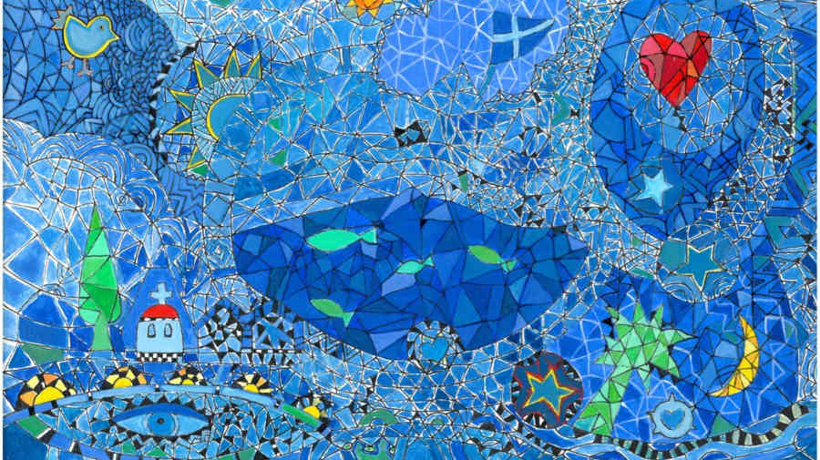 «Paper Scissors on the Rocks” Έκθεση Ζωγραφικής της Στέλλας Μελετοπούλου στο TWOS